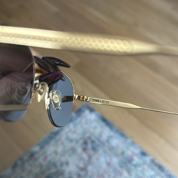 Dime 9five 24k gold sunglasses